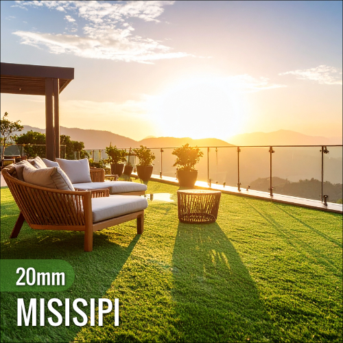 Césped modelo Misisipi 20 mm