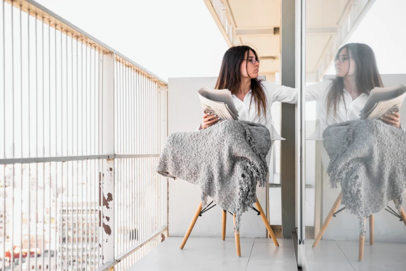 aprovechar un balcón pequeño